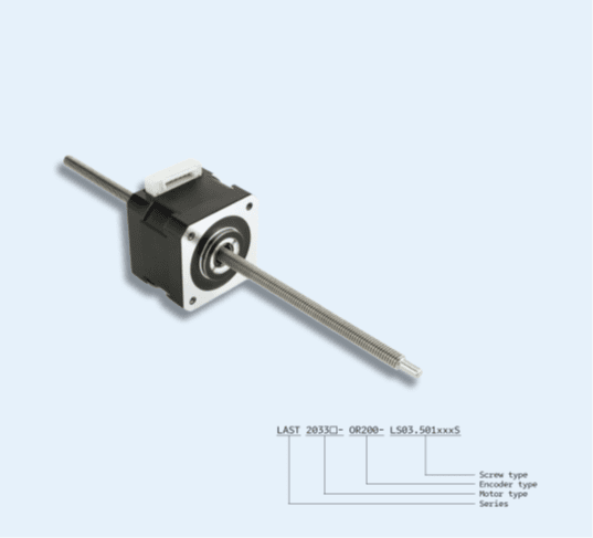 貫通軸步進線性致動器LAST Series | Non-Captive Actuator Direct Engaged Ball Screws