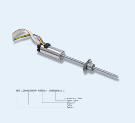 伺服馬達直結滾珠螺桿系列MBS Series | Servo Motor Direct Engaged Ball Screws